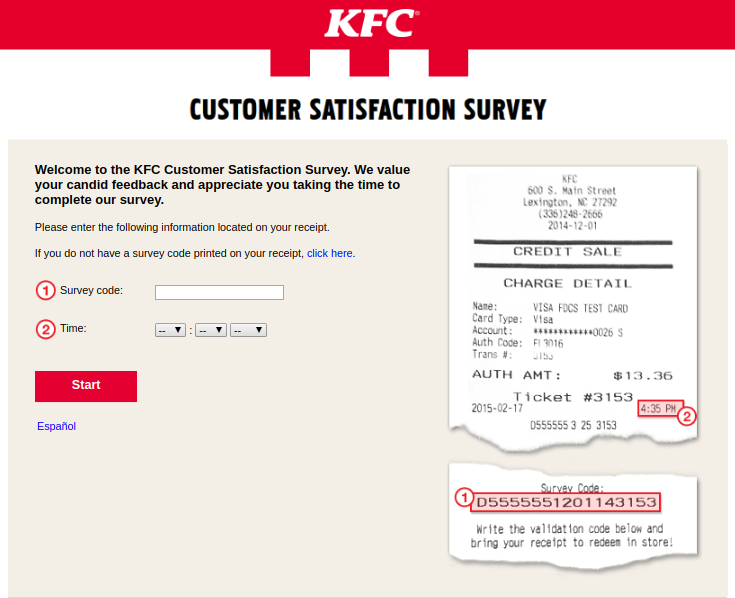 KFC Customer Satisfaction Survey