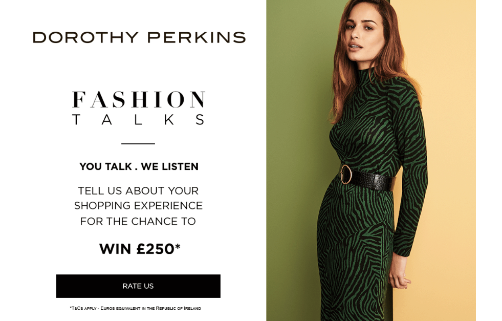 Dorothy Perkins Survey