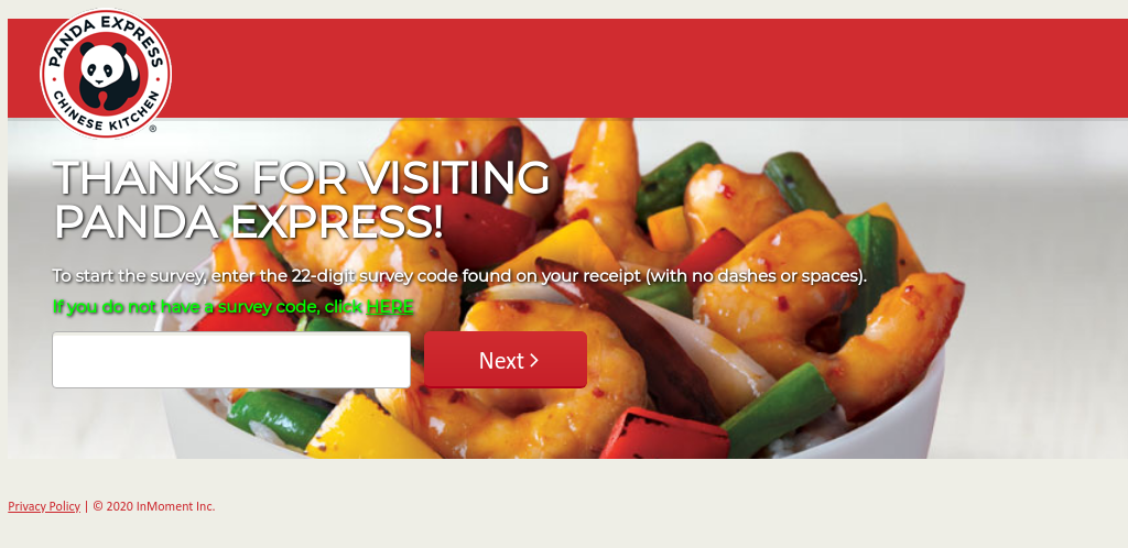 Panda Express Survey