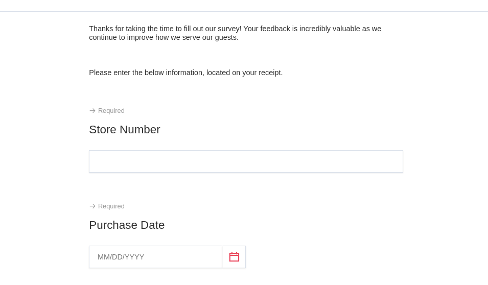 Ulta Store Service Survey