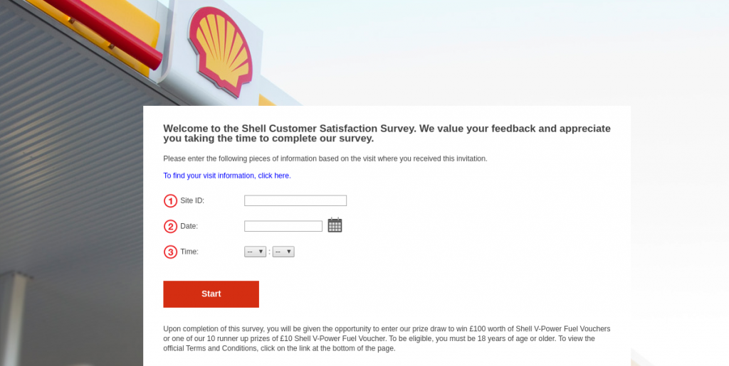 shell Customer Survey