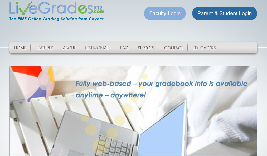 LiveGrades Parents and Student Logo