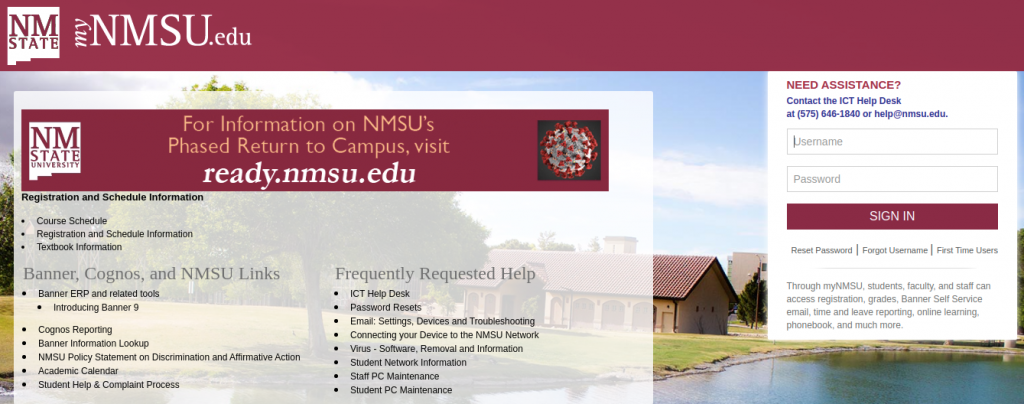 mynmsu email login