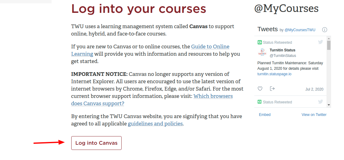 twu blackboard login