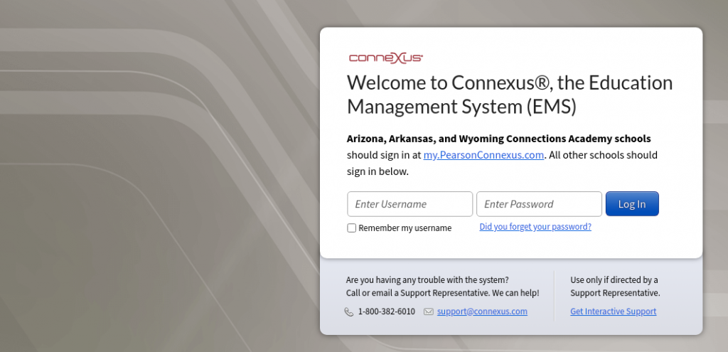 Connexus Login