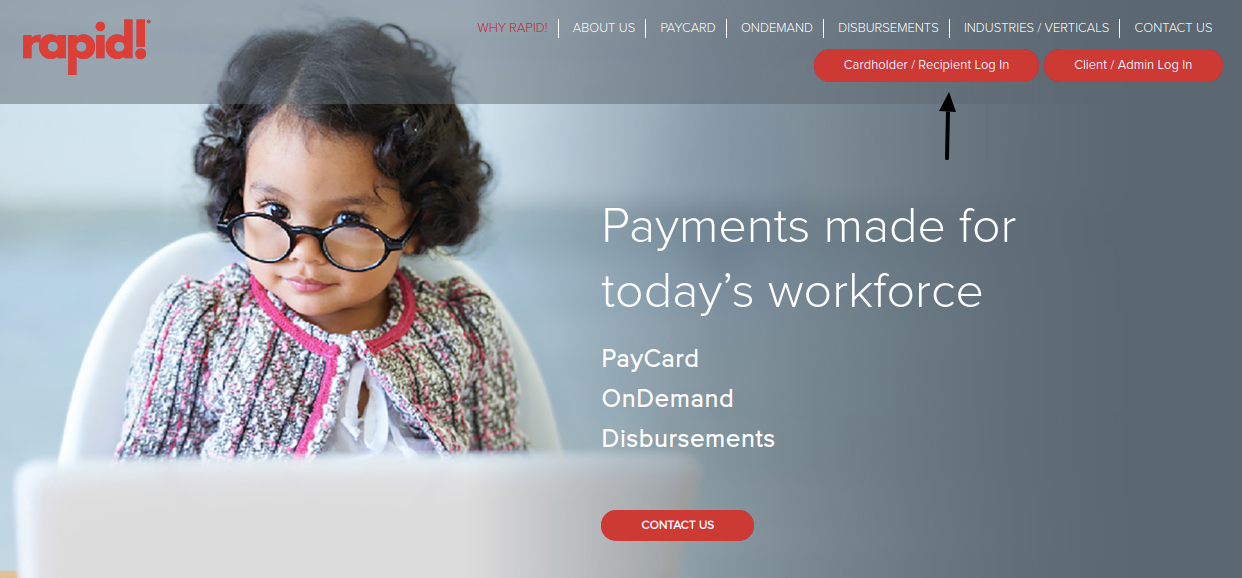 rapid-PayCard login