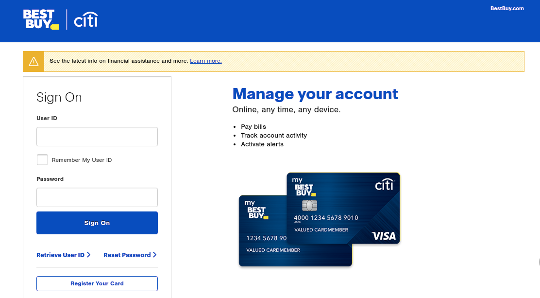 walmart Credit Card Login