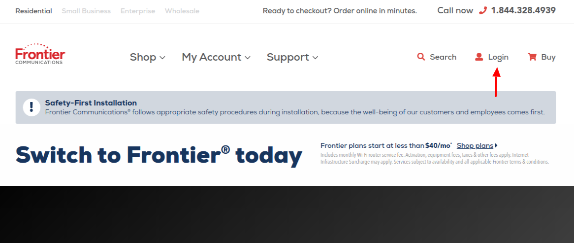 Frontier Communications Login