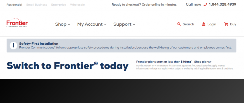 frontier communications logo