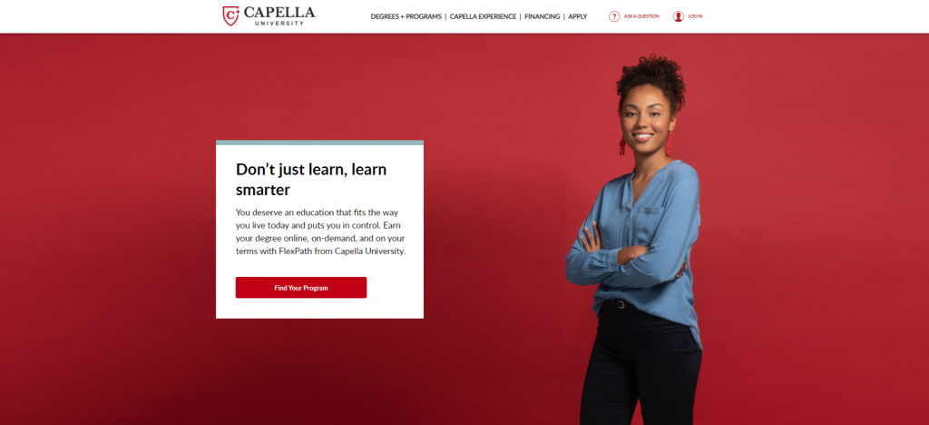 capella University login application