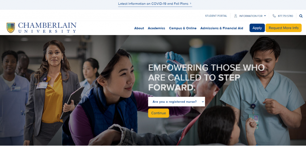 Chamberlain University Portal Sign in