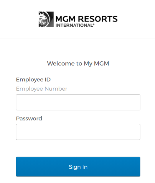 my mgm login