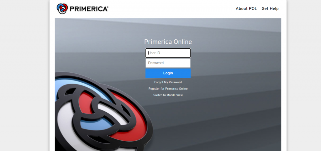 Primerica Online login portal