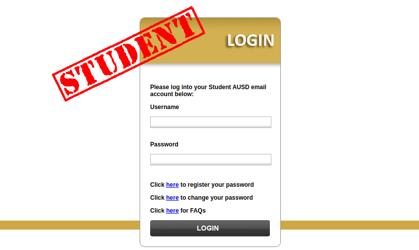 AUSD Student Login