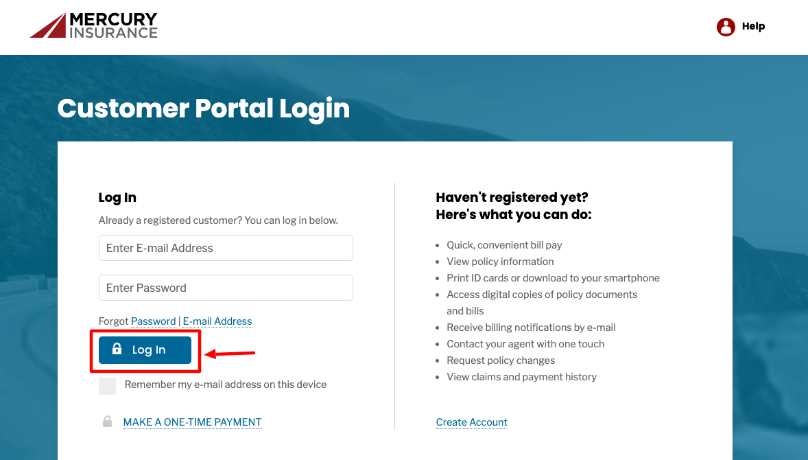 Mercury insurance login