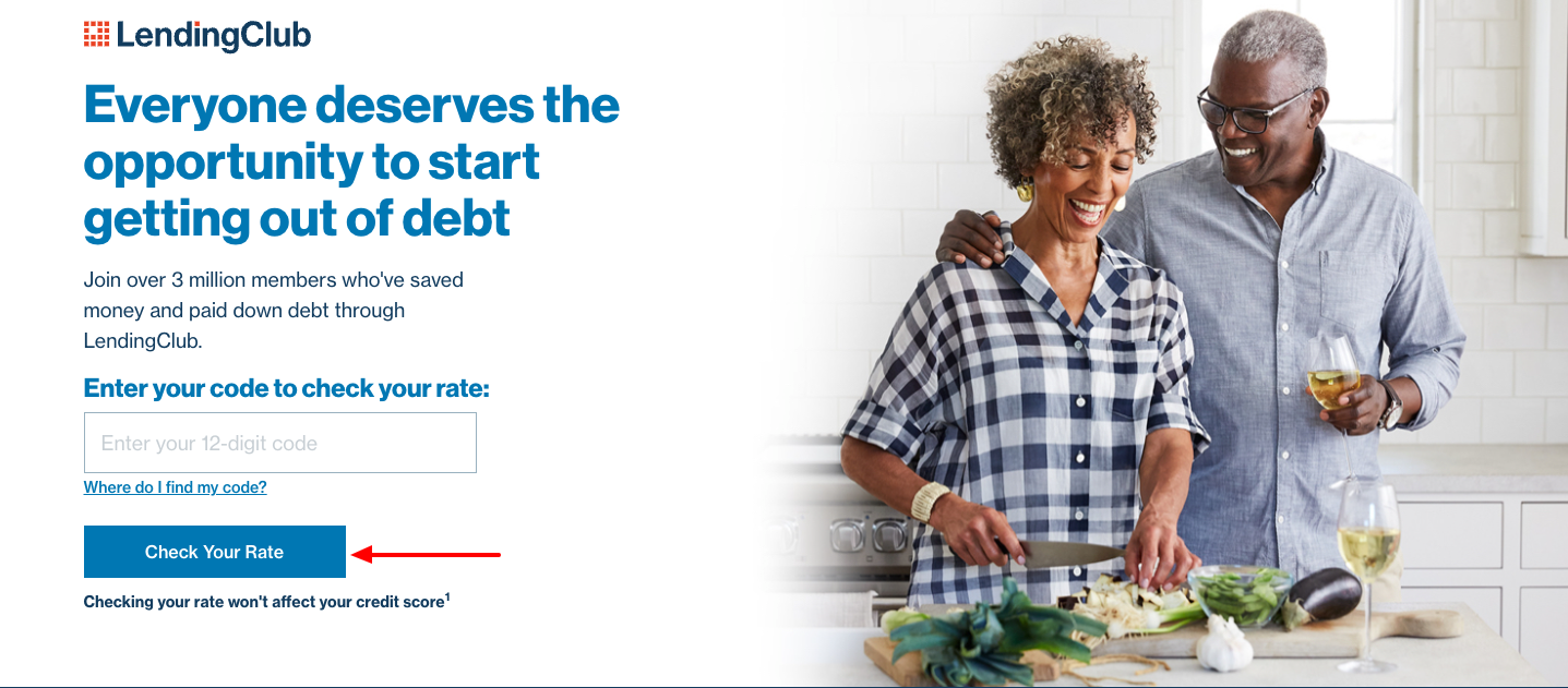 lending club personal loan application